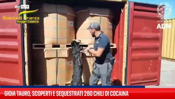 Gioia Tauro, scoperti e sequestrati 280 chili di cocaina