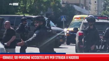 Israele, 6 persone accoltellate per strada a Hadera