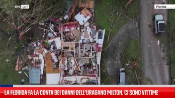 Uragano Milton devasta la Florida: strade sommerse e detriti