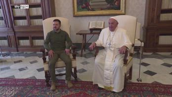 Vaticano, presidente Zelensky fa visita a Papa Francesco