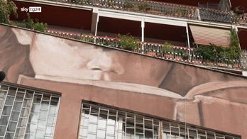 All'università Roma Tre un murale nel ricordo di Sara Di Pietrantonio