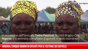 Nigeria ospita un festival annuale che celebrai gemelli