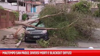 San Paolo alle prese con piogge mortali e interruzioni di corrente