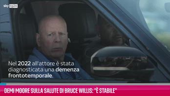 VIDEO Demi Moore sulla salute di Bruce Willis: "È stabile"