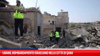 Attacco israeliano in Libano