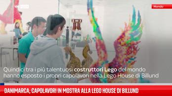 Danimarca, capolavori in mostra alla Lego House di Billund