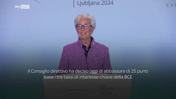 Bce, nuovo taglio dei tassi d'interesse