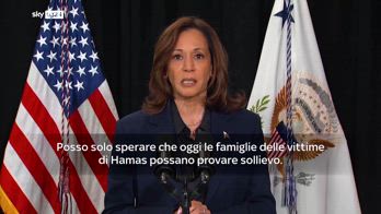 Kamala Harris: con morte Sinwar può finire guerra a Gaza