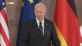 Il discorso del presidente Biden in Germania