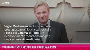 VIDEO Viggo Mortensen premio alla carriera a Roma