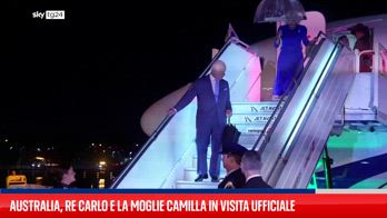 Re Carlo e Camilla sono arrivati in Australia