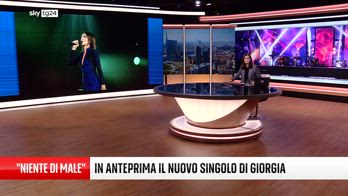 "Niente di male" è il nuovo singolo di Giorgia. Il video in anteprima a Sky Tg24