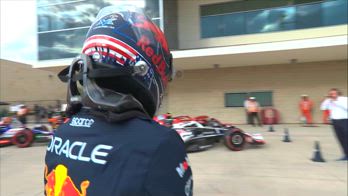 Capelli su pole Verstappen