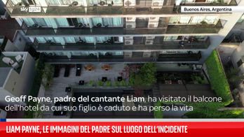 Il padre di Liam Payne visita il luogo in cui suo figlio è morto