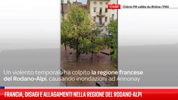 Forti inondazioni nella regione del Rodano-Alpi