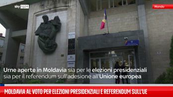 Moldavia alle urne per presidenziali e referendum sull'UE