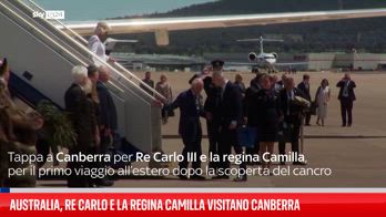 Australia, Re Carlo e la regina Camilla visitano Canberra