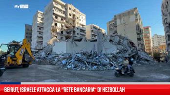 Beirut, Israele attacca la “rete bancaria” di Hezbollah