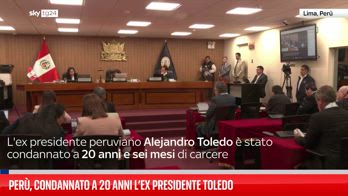 Perù, ex presidente Toledo condannato a 20 anni