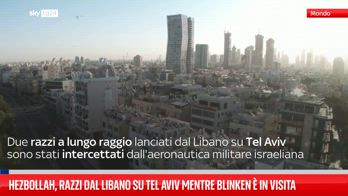 Israele, razzi su Tel Aviv intercettati