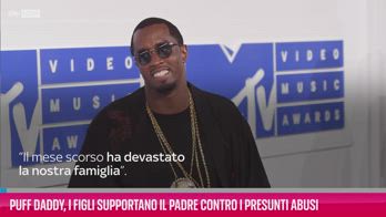 VIDEO Puff Daddy, i figli supportano il padre