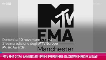 VIDEO MTV EMA 2024, annunciati i primi performer