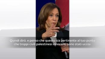 America 2024, Harris: morte civili palestinesi è inconcepibile