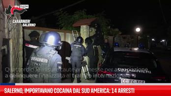 Salerno, Cocaina dal Sud America . Operazione dei carabinieri.