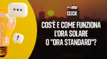 Cos'Ã¨ e come funziona l'ora solare o "Ora standard"?