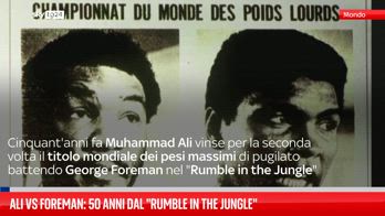 Rumble in the Jungle, la danza di Ali compie 50 anni