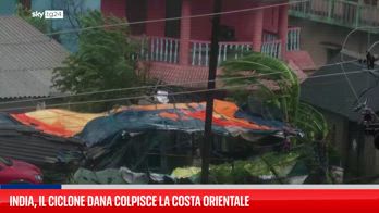 India, il ciclone Dana colpisce la costa orientale