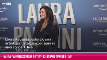 VIDEO Laura Pausini sceglie artisti su IG per aprire i live