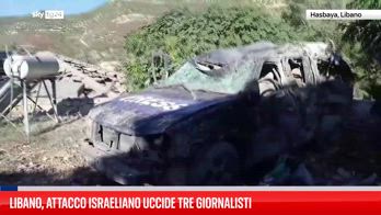 Libano, 3 giornalisti uccisi da raid israeliano