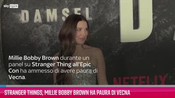 VIDEO Stranger Things, Millie Bobby Brown ha paura di Vecna