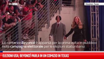 Beyoncè in Texas per supportare Kamala Harris