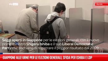 In Giappone urne aperte, voto-sfida per Ishiba e Ldp