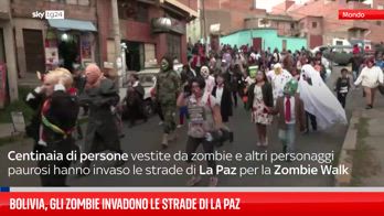 Gli zombie invadono la capitale della Bolivia