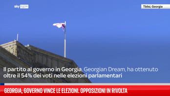 Elezioni Georgia, vittoria del partito di governo con il 54% dei voti