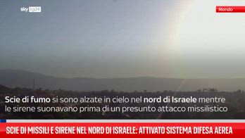 Sirene ed esplosioni nel nord di Israele