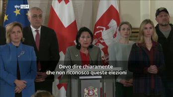 Presidente Georgia: non riconosco risultato voti