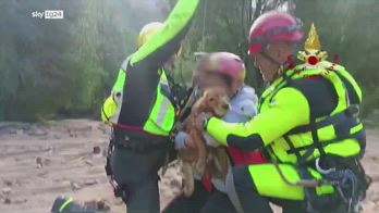 Maltempo Sardegna, recuperato uno dei ragazzi dispersi