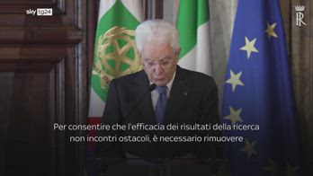 Mattarella: "Superare i divari territoriali nella SanitÃ "