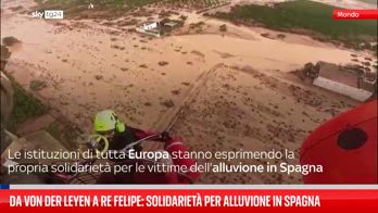 Alluvione in Spagna, von der Leyen: Ue pronta ad aiutare