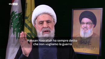 Il nuovo leader Hezbollah Qassem parla per la prima volta