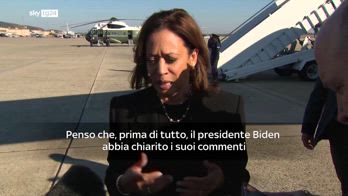 Kamala: non sono d'accordo con Biden