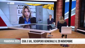 Manovra 2025, Cgil e Uil: sciopero generale il 29 novembre