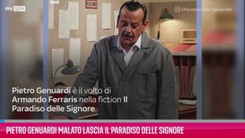 VIDEO Pietro Genuardi, l'addio a Il paradiso delle signore