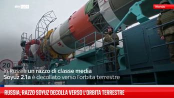 Militari russi lanciano in orbita una navicella spaziale