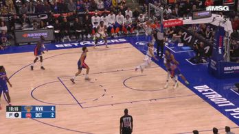 NBA, 36 punti di Jalen Brunson contro Detroit