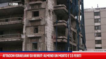 Attacchi israeliani su Beirut: almeno 1 morto e 15 feriti